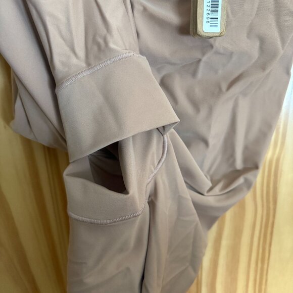 Skims deep plunge shapewear mid-thigh bodysuit sienna color xs - Picture 4 of 6